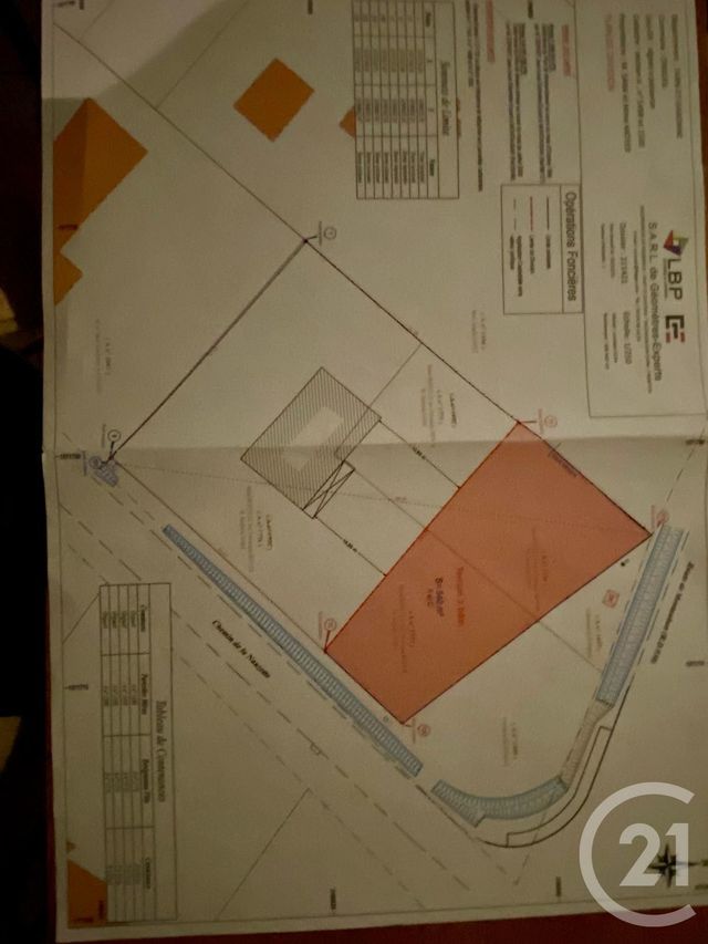 terrain à vendre - 540.0 m2 - ORGUEIL - 82 - MIDI-PYRENEES - Century 21 Les Trois Rivières