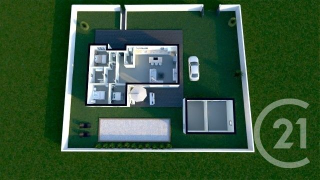 maison à vendre - 4 pièces - 120.0 m2 - LABASTIDE ST PIERRE - 82 - MIDI-PYRENEES - Century 21 Les Trois Rivières